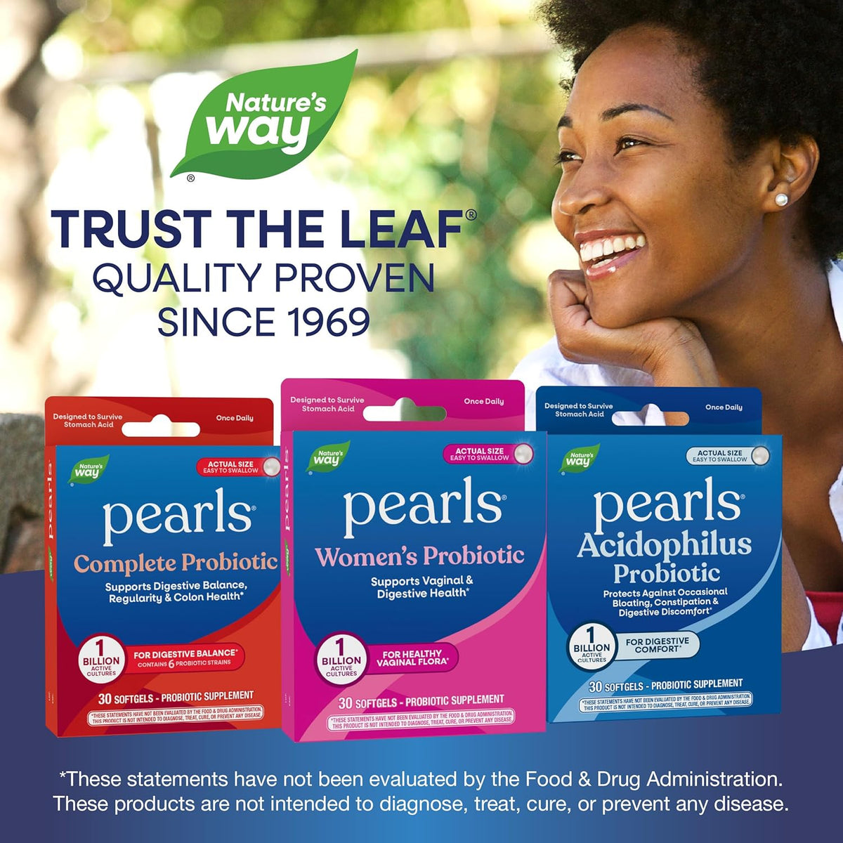 Nature’s Way Women’s Probiotic Pearls – 30 Softgels