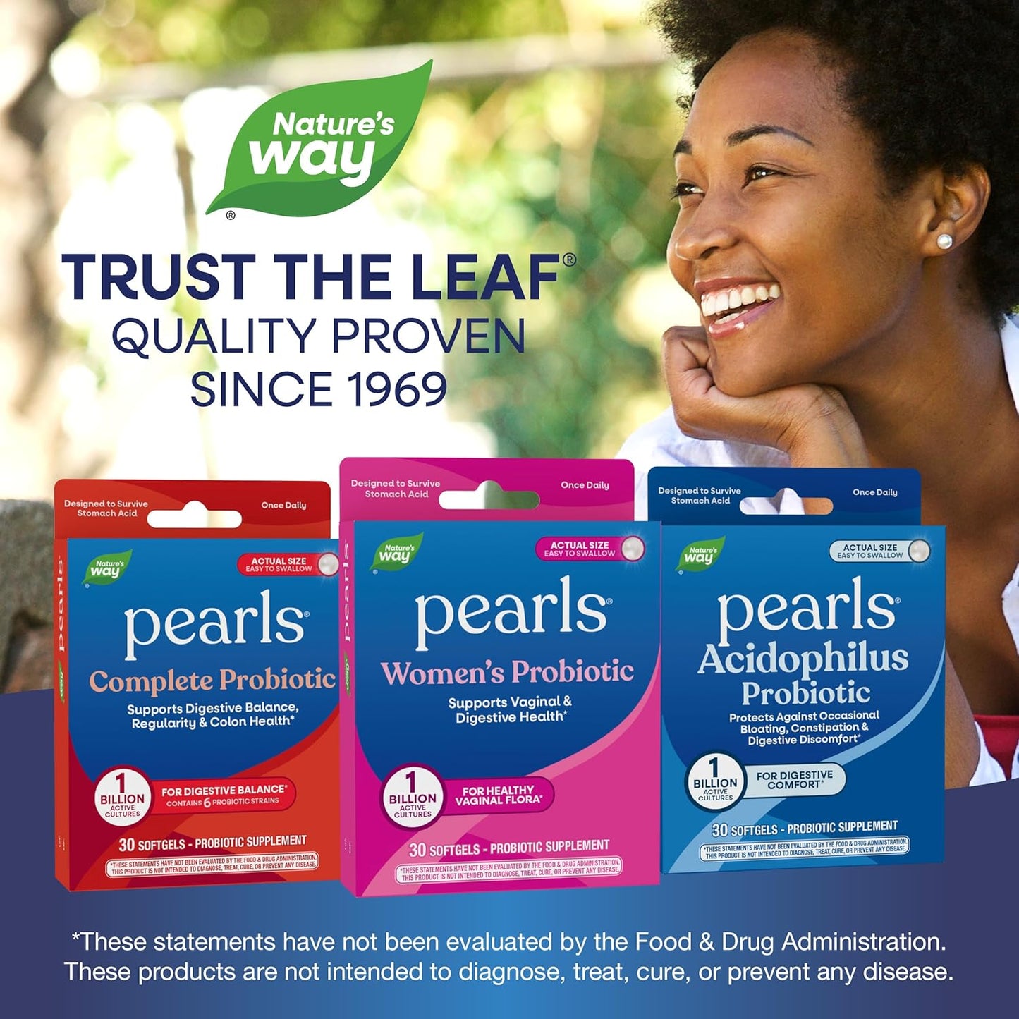 Nature’s Way Women’s Probiotic Pearls – 30 Softgels